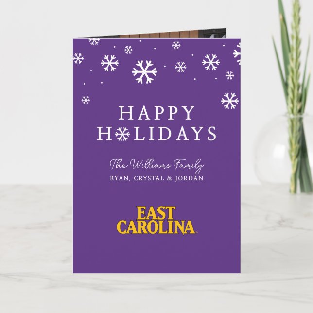 East Carolina University | East Carolina Holiday Card (Front)