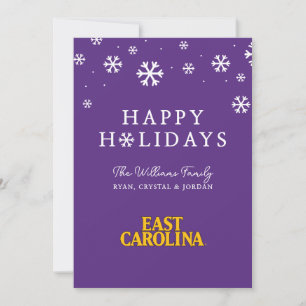 East Carolina University East Carolina Holiday Card