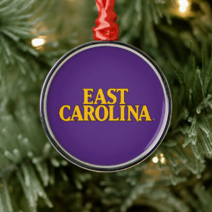 East Carolina University East Carolina Metal Ornament