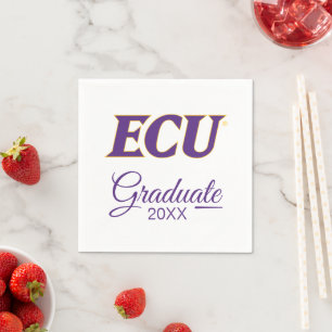 East Carolina University ECU Logo Napkin