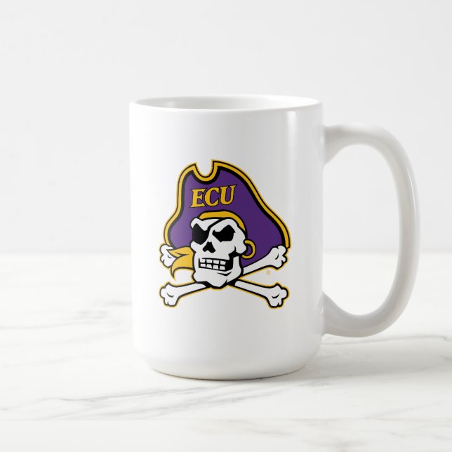 East Carolina University | ECU Pirates Coffee Mug (Right)