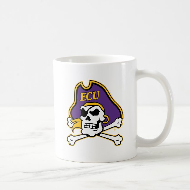 East Carolina University | ECU Pirates Coffee Mug (Right)
