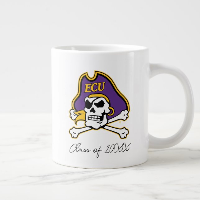 East Carolina University | ECU Pirates Large Coffee Mug (Right)