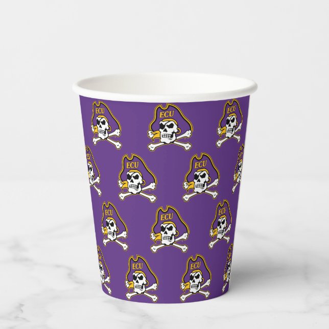 East Carolina University | ECU Pirates Paper Cups (Back)