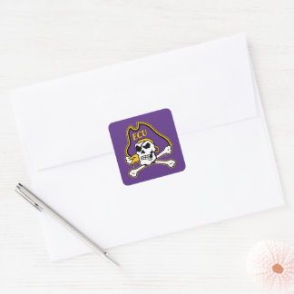 East Carolina University | ECU Pirates Square Sticker