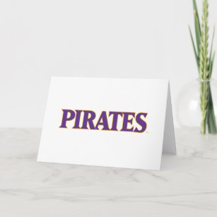 East Carolina University   Pirates Card
