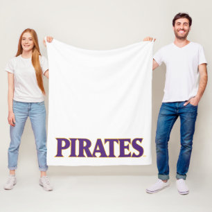 East Carolina University   Pirates Fleece Blanket