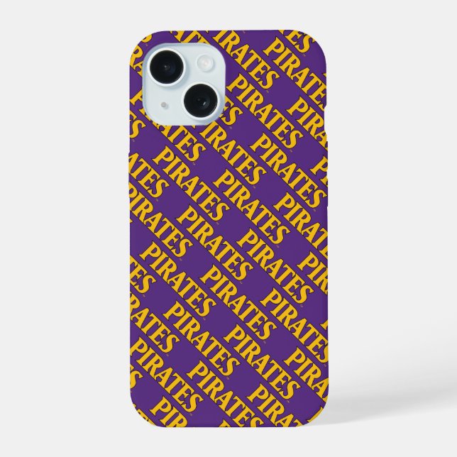 East Carolina University | Pirates iPhone 15 Case (Back)