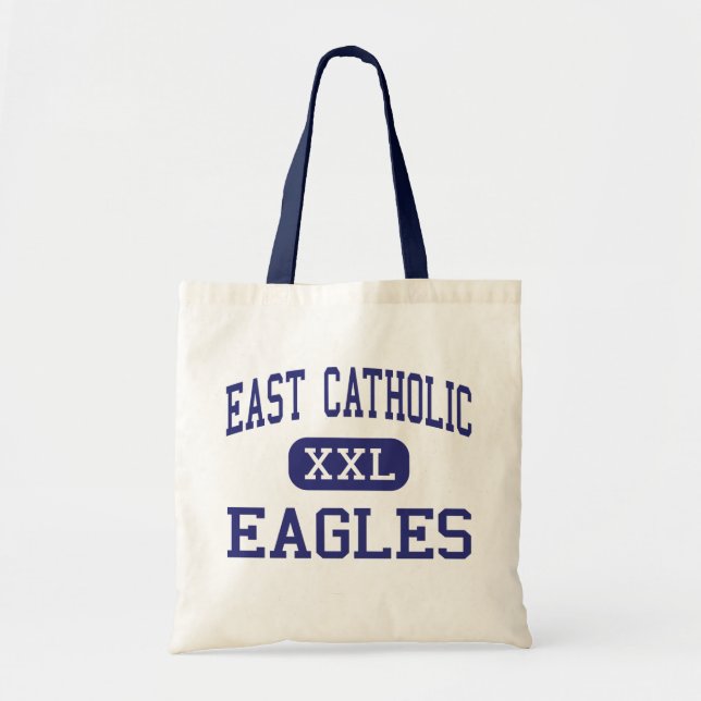 East Catholic - Eagles - High - Manchester Tote Bag (Front)