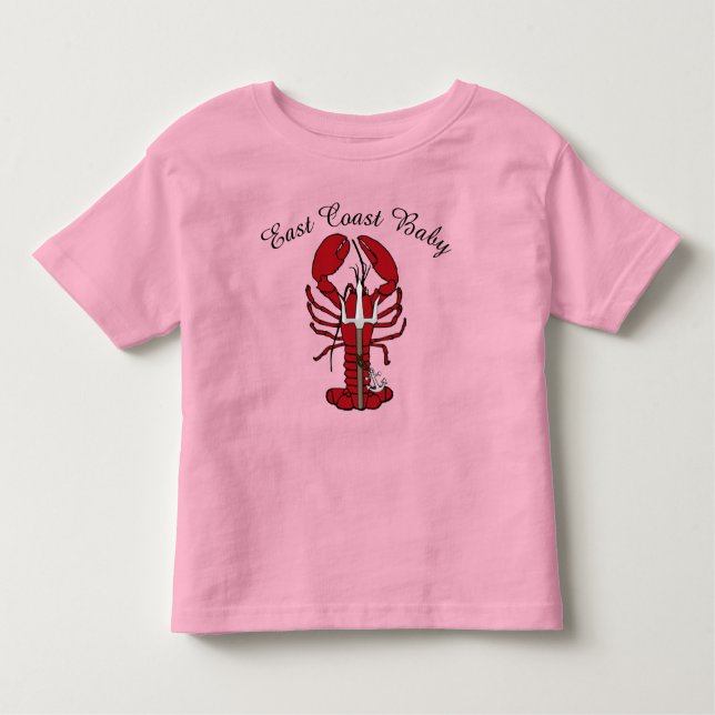 East Coast Baby Lobster Nova Scotia Canada Toddler Toddler T-Shirt (Front)