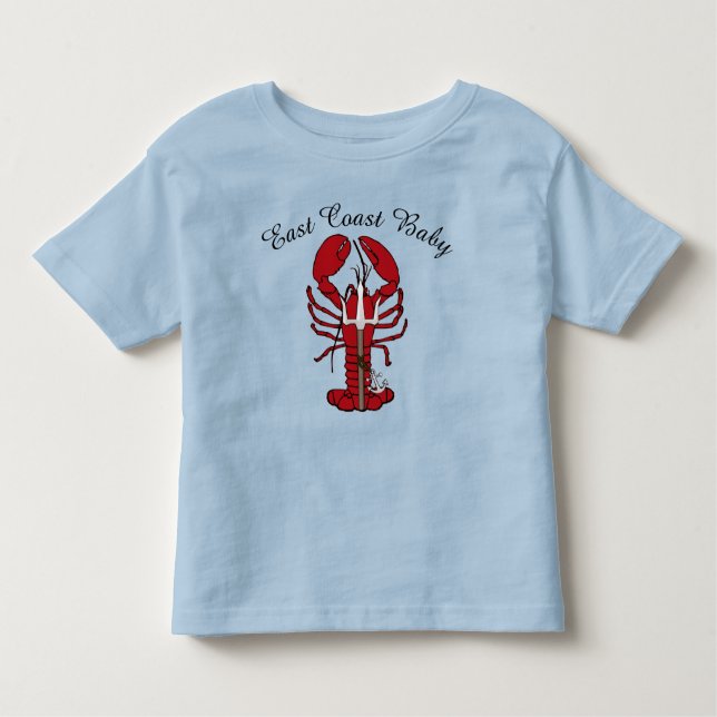 East Coast Baby Lobster Nova Scotia Canada Toddler Toddler T-Shirt (Front)