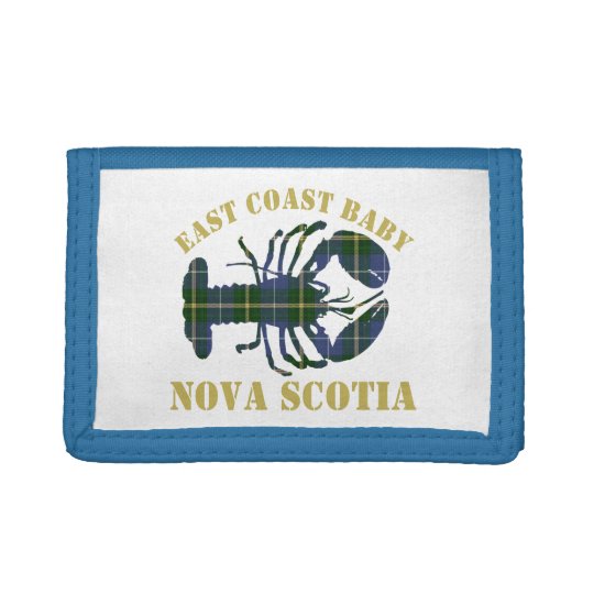 East Coast Baby Lobster tartan wallet