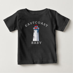 East Coast Baby PEGGY'S COVE LIGHTHOUSE N.S. Baby  T-Shirt