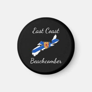 East Coast Beachcomber Nova Scotia magnet