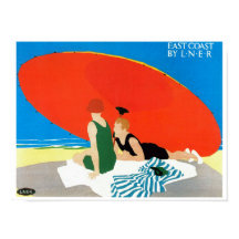 East Coast by LNER ~ Beach Umbrella