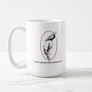 East Coast Conservative Podcast Logo Mug 15oz