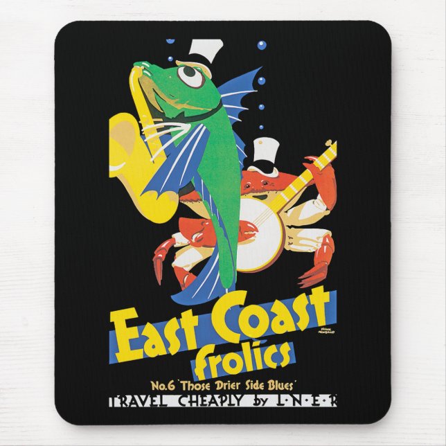 East Coast Frolics Mouse Pad (Front)