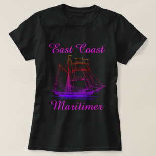 East coast Maritimer sailing ship nautical shirt