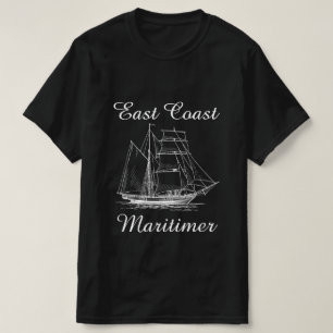 East coast Maritimer sailing ship nautical shirt