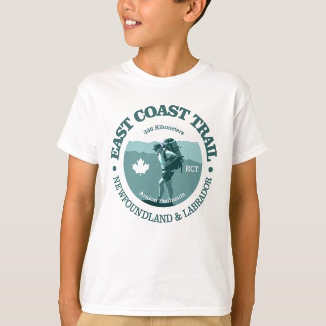 East Coast Trail (T) T-Shirt (Front)