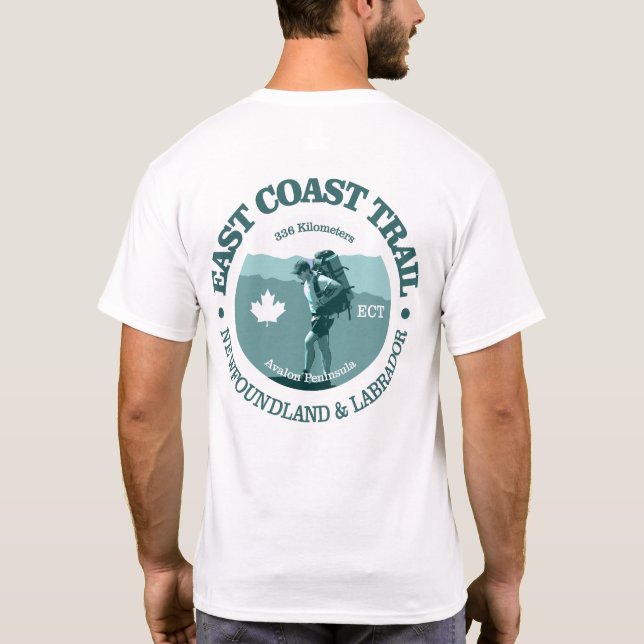 East Coast Trail (T) T-Shirt (Back)