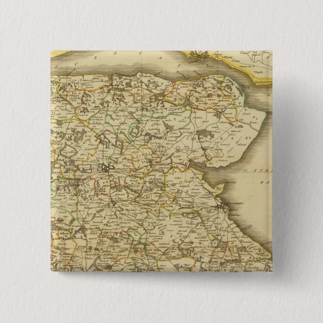 East Fife 15 Cm Square Badge (Front)