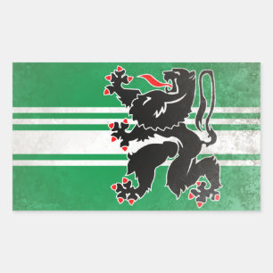 East Flanders Rectangular Sticker