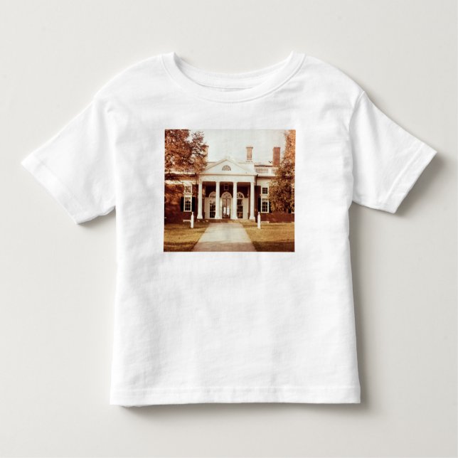East Front of Monticello Toddler T-Shirt (Front)