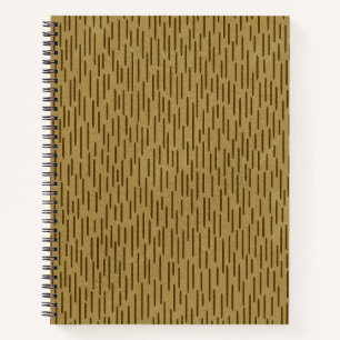 East German Strichtarn Camo Classic Worn Raindrop Notebook