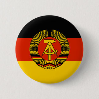 East Germany 6 Cm Round Badge