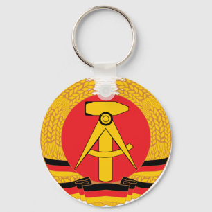 East Germany Coat Of Arms Key Ring