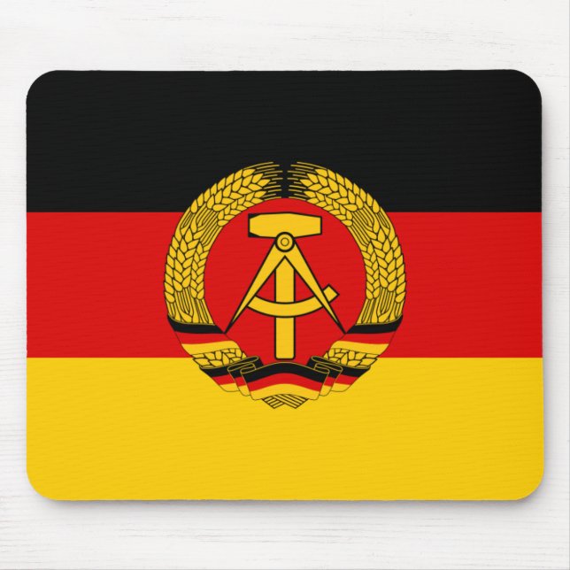 East Germany Flag Mouse Pad (Front)