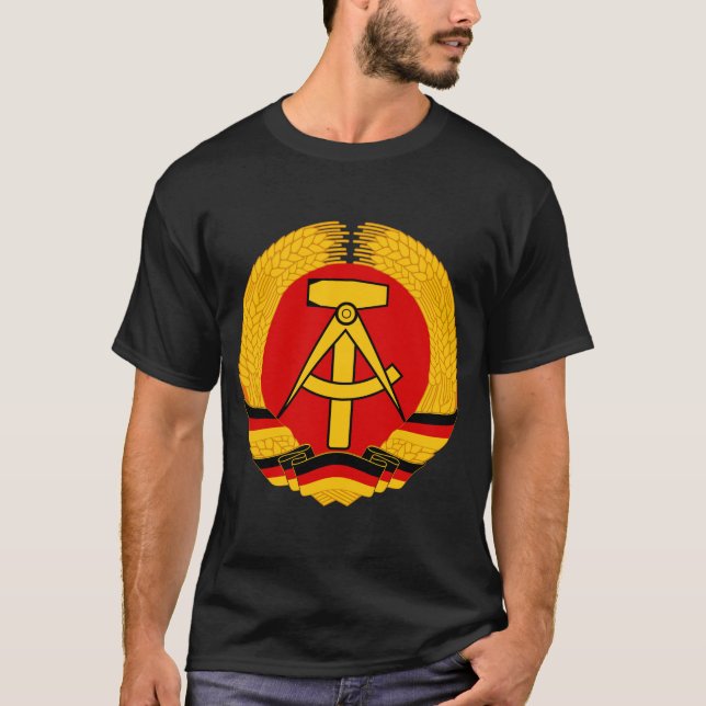 East Germany Flag T-Shirt (Front)