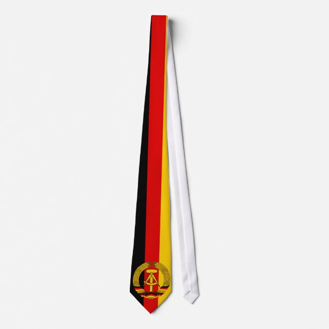East Germany Flag Tie (Front)
