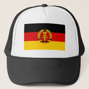 East Germany Flag Trucker Hat