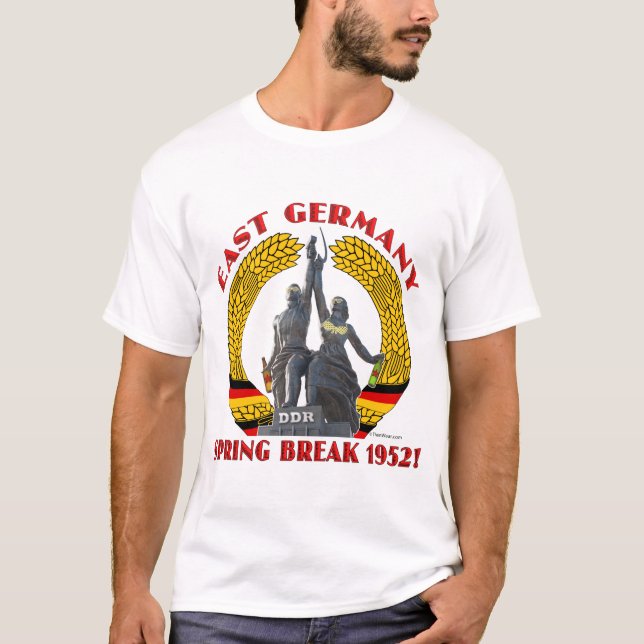 East Germany Spring Break 1952 (Light) T-Shirt (Front)
