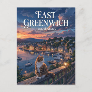 East Greenwich, Rhode Island, United States Postcard
