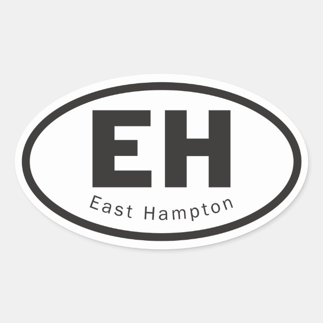 East Hampton sticker (Front)