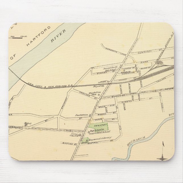 East Hartford Mouse Pad (Front)