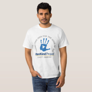 East Hawaii - Connecting Men - Hand on Heart T-Shirt