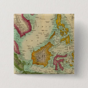 East India Islands 15 Cm Square Badge