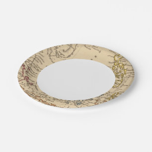 East India Islands Paper Plate