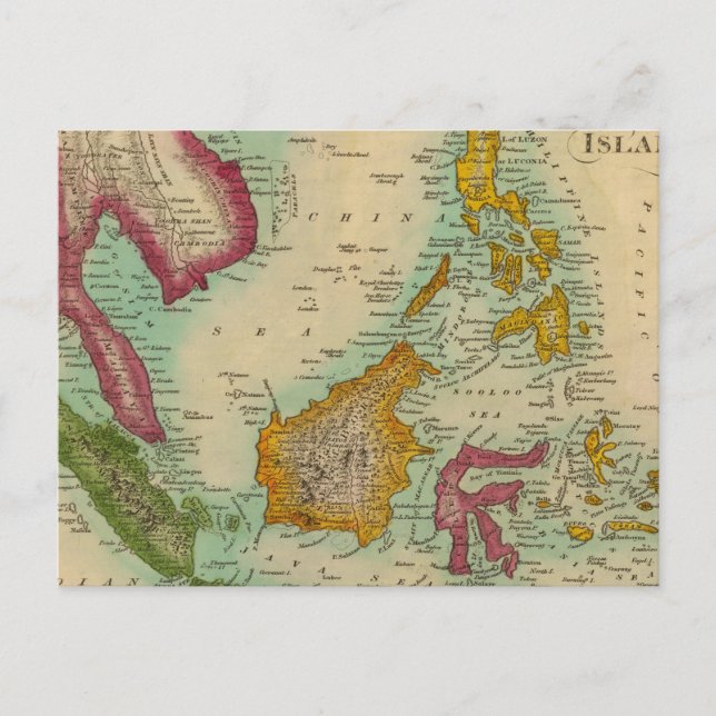 East India Islands Postcard (Front)