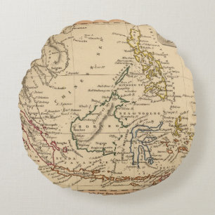 East India Islands Round Cushion