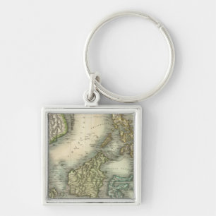 East India Isles 3 Key Ring