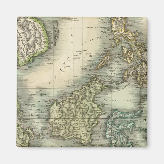 East India Isles 3 Magnet (Front)