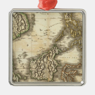 East India Isles Metal Tree Decoration