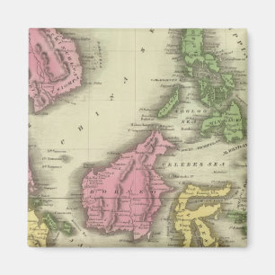 East Indian Isles Magnet
