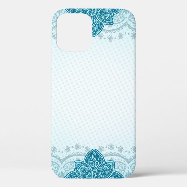 East indian pattern mandala paisley Case-Mate iPhone case (Back)