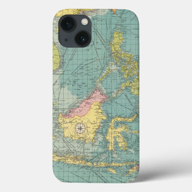 East Indian ports Case-Mate iPhone Case (Back)